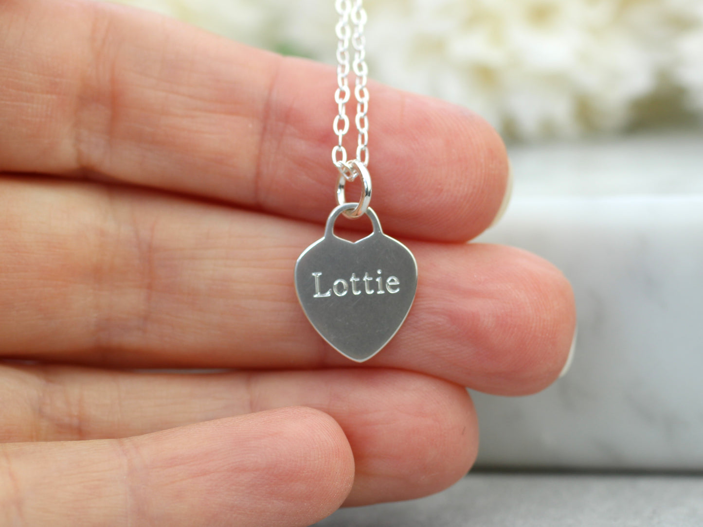 Personalised pendant necklace for Granddaughter.