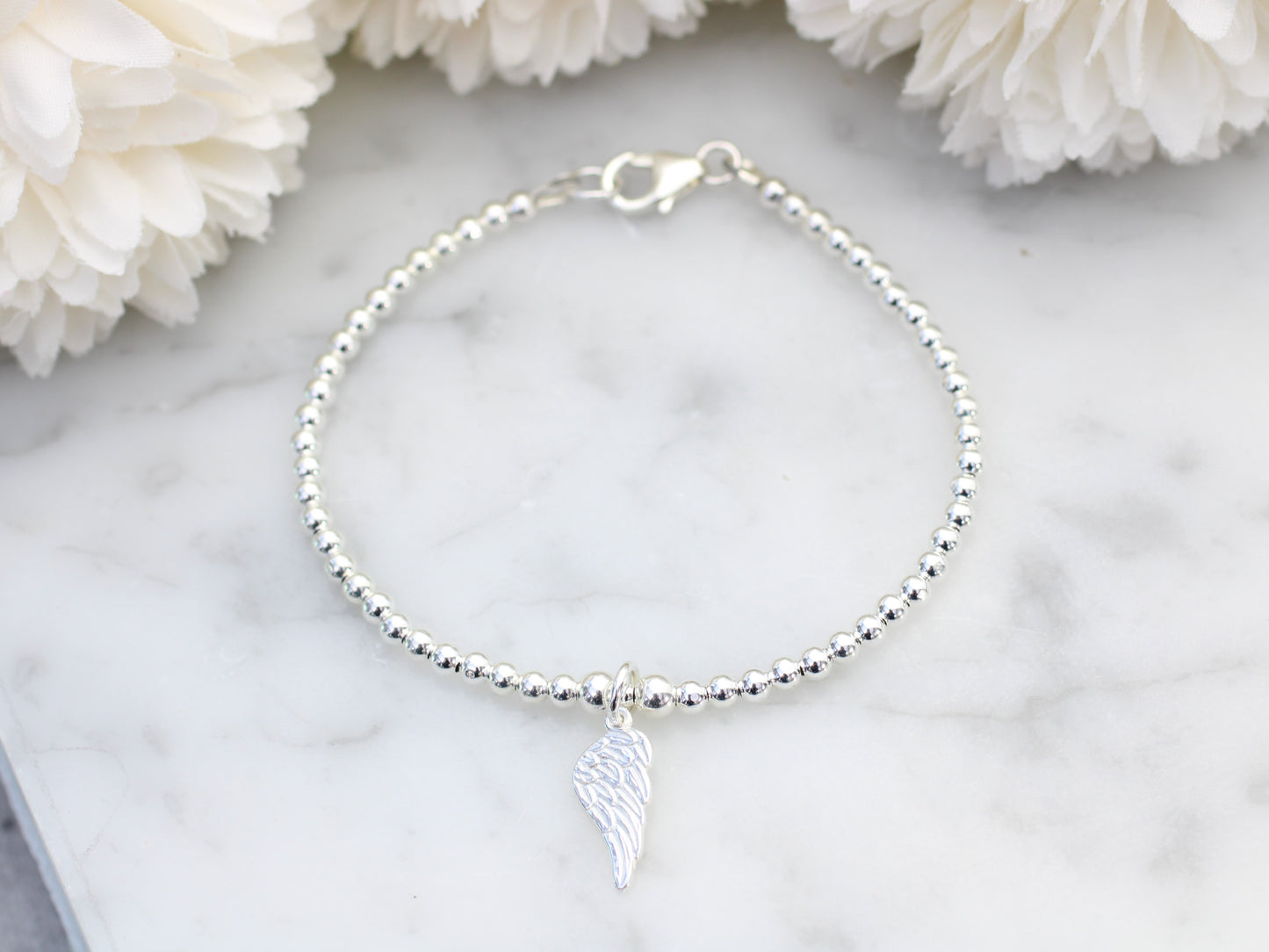 Angel wing bracelet.