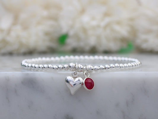 july birthstone bracelet