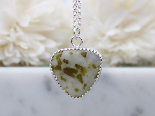 scottish marble pendant necklace