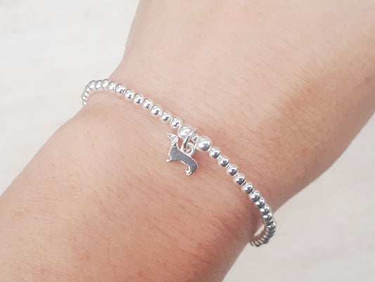 dachshund charm bracelet