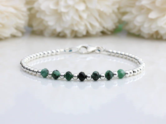 emerald green bracelet