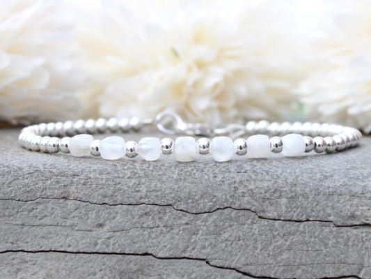 moonstone milestone bracelet