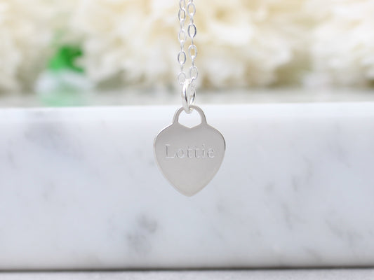 personalised pendant necklace