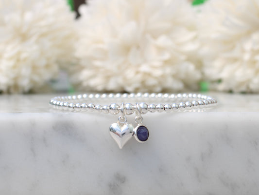 september birthstone bracelet