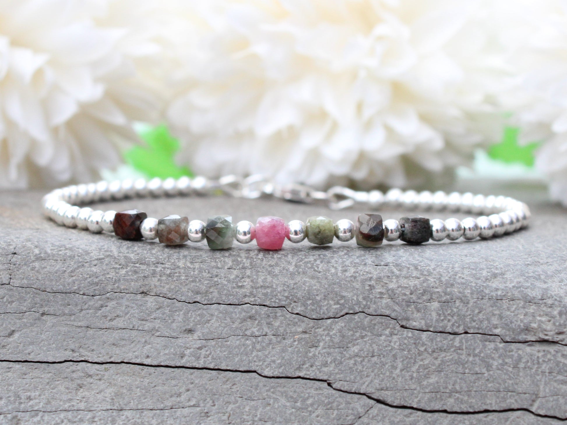 tourmaline milestone bracelet
