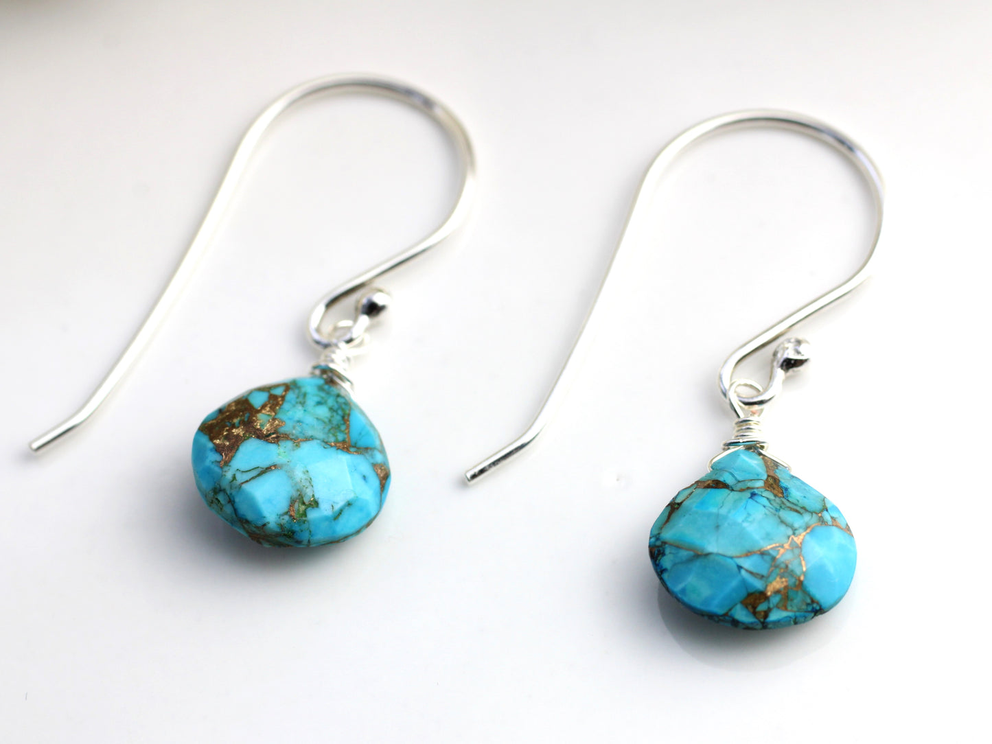 turquoise drop earrings